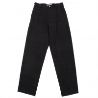  Yohji Yamamoto FEMME Stretch Silk Pants (Trousers) Black SS