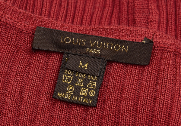 LV Silk knit cardigan