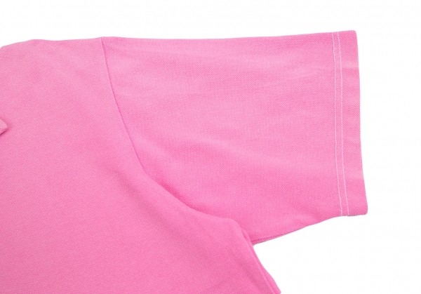 COMME des GARCONS HOMME Dyed Cotton Polo shirt Pink M | PLAYFUL