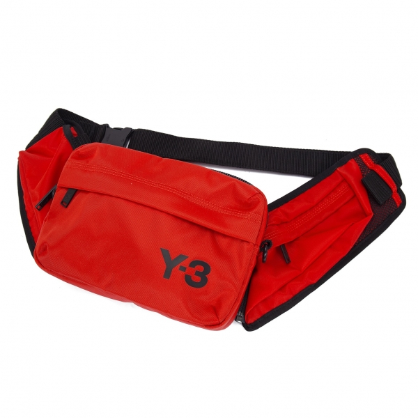 Y-3 Detachable Waist Bag Red | PLAYFUL