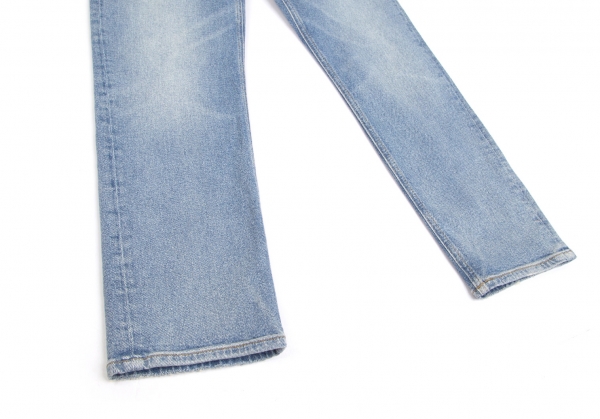 Alexander Wang Back Zip Stretched Jeans Indigo 24
