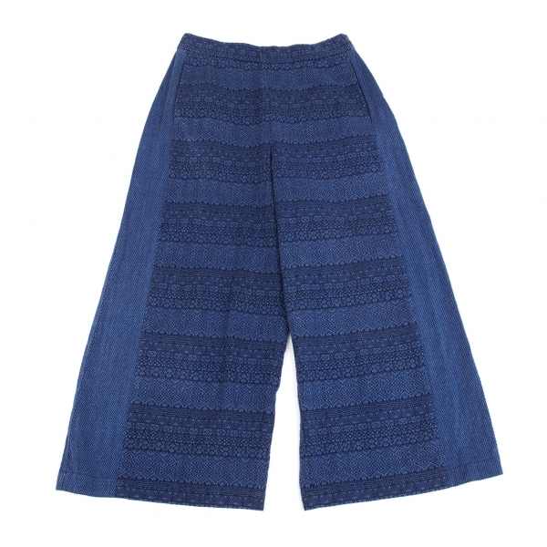 ISSEY MIYAKE HaaT Dyed Wide Pants (Trousers) Indigo 2 | PLAYFUL