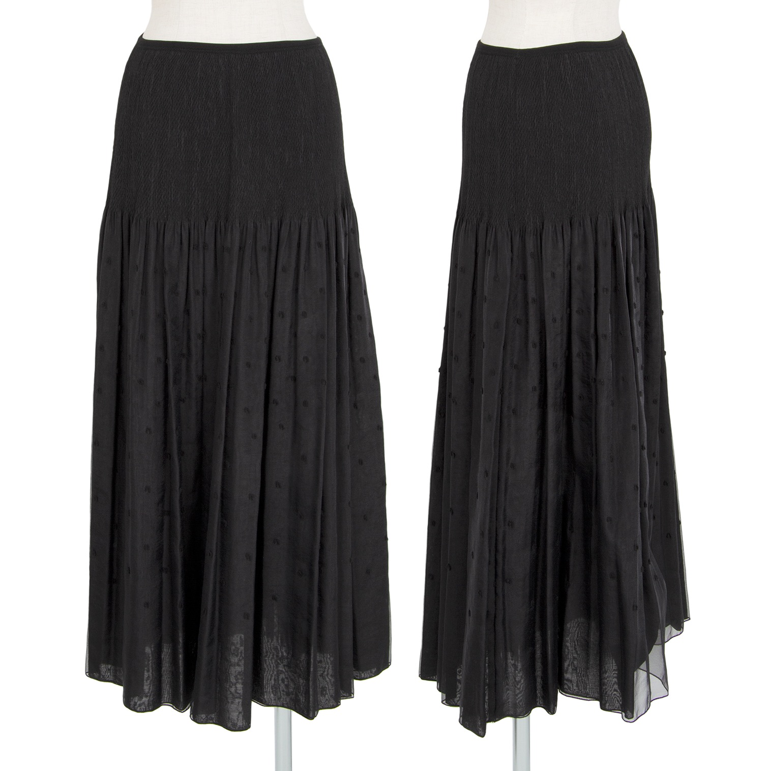 イッセイミヤケ スカート サイズ2 M - 黒-