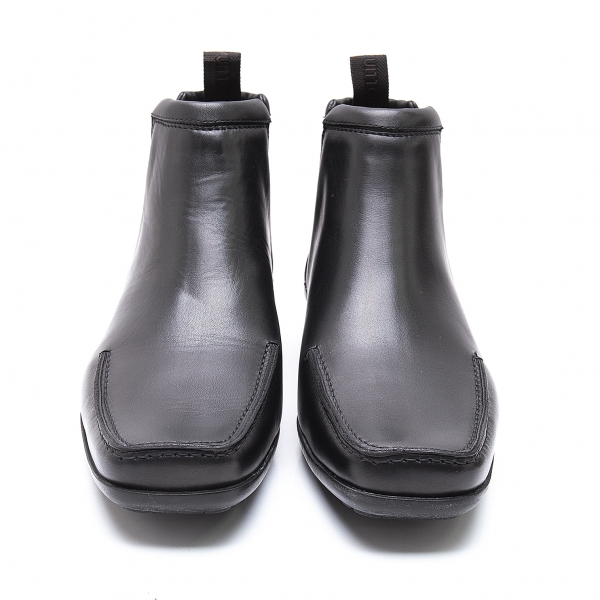 Louis Vuitton Mens Black Leather Chukka Boots LV 10 US 11