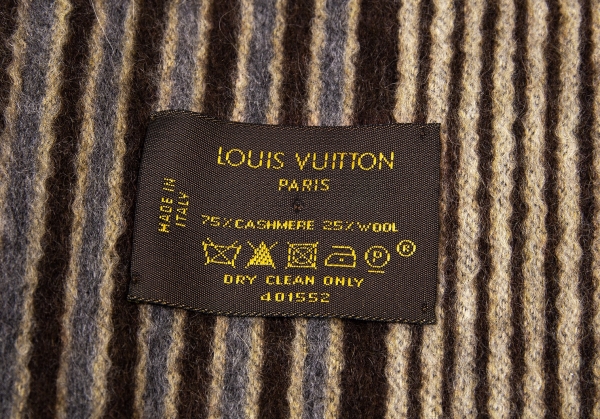 Men's Louis Vuitton Plaid Cashmere V-neck Cardigan Small Logo LV