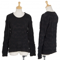  ISSEY MIYAKE HaaT Design Woven T Shirt Black 2