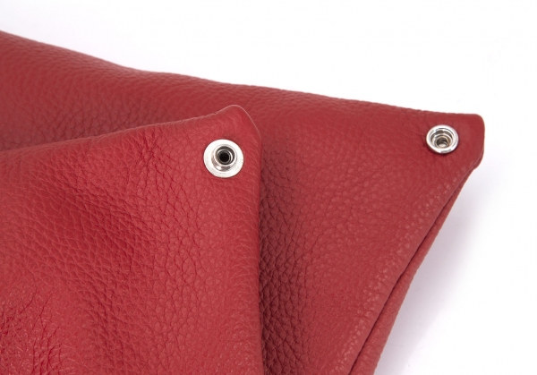 MM6 MAISON MARGIELA Leather Furoshiki Bag Red | PLAYFUL