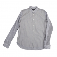  COMME des GARCONS HOMME Patterned Long Sleeve Shirt Grey L