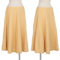  L'EQUIPE YOSHIE INABA Linen Switched Skirt Beige 9