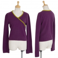  ETRO Switched Knit Sweater (Jumper) Purple XS-S